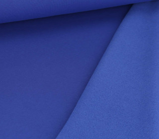Kuschelsweat - Uni - Royalblau