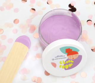 Siebdruckfarbe - Lilac - Lavendel - Koko & Dolores - 100ml - wasserbasiert - vegan - für Textil