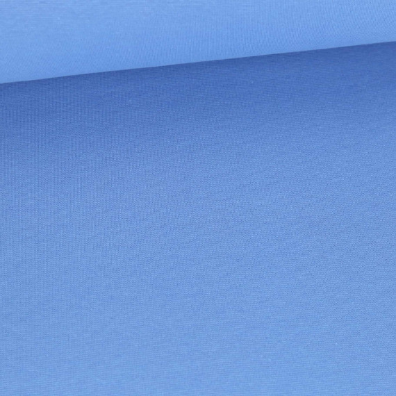 Bündchen Gretje - Glattes Bündchen - Schlauchware - Uni - Himmelblau