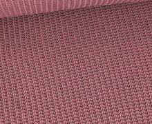 Weicher Seemanns Strick - Strickstoff - Baumwolle - Uni - Altbeere