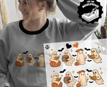Onkel Bo's Bügelbilder - DIN A4 - BOO(k)Lover - Ghosts - BIG