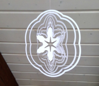 Christmasstar 2 Plotterdatei SVG DXF FCM