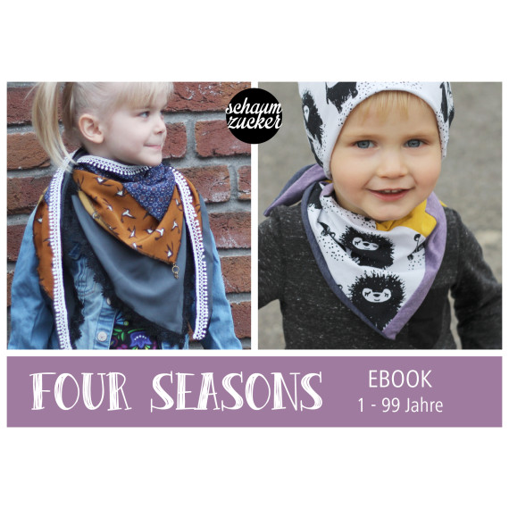 Ebook - Tuch * four seasons * Alter 1 - 99 - ideal für Musselin