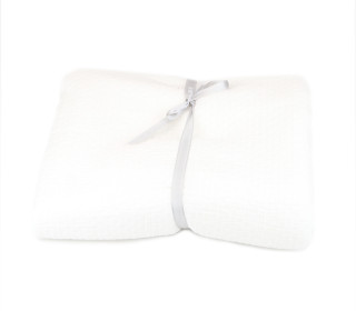 1,5m Zuschnitt - Baumwolle - Webware - Crinkle - Dobby - Uni - Warmweiß