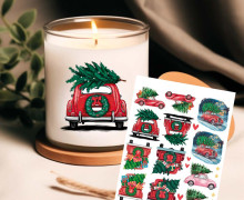Rub-On Sticker - Festive Drives - Tante Henni Rub-Ons - vielfältig nutzbar