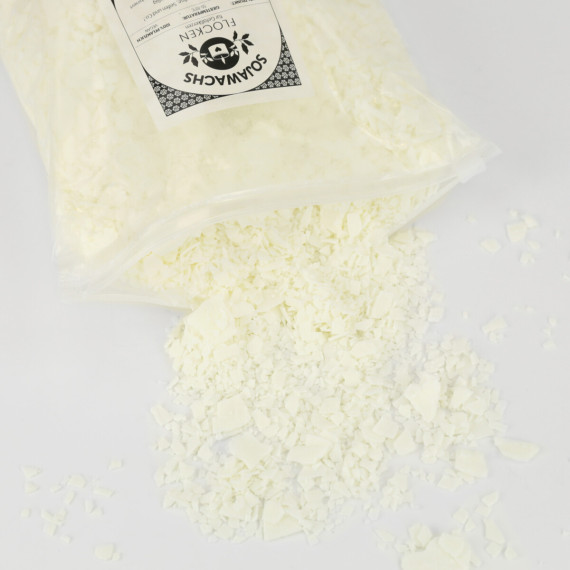 1kg - hochwertiges Soja Kerzenwachs - Flocken - zum Kerzen Gießen - für Gefäßkerzen