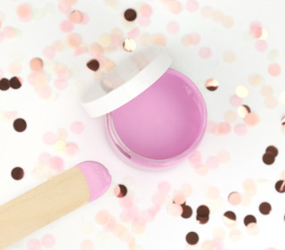 Siebdruckfarbe - Fliederrosa - 100g - wasserbasiert - vegan - für Textil - LIMITED EDITION