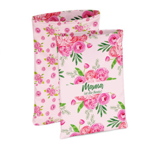 DIY-NÄHSET - Buchtasche - Mama ist die Beste - Softshell - abby and amy