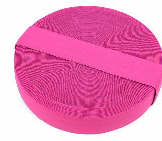 1m Gummiband - Elastisch - Uni - 40mm - Pink