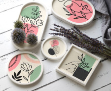 Outdoorstoff - Summer Breeze - Inlays für Silikon - Probierset - Frida Kreativ - abby and amy