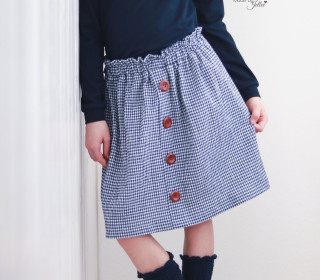 Button Skirt - Rock - Gr. 86-164