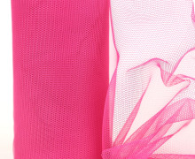 3 Meter Mesh Tüll - Weich - 15cm breit - Leicht elastisch - Pink