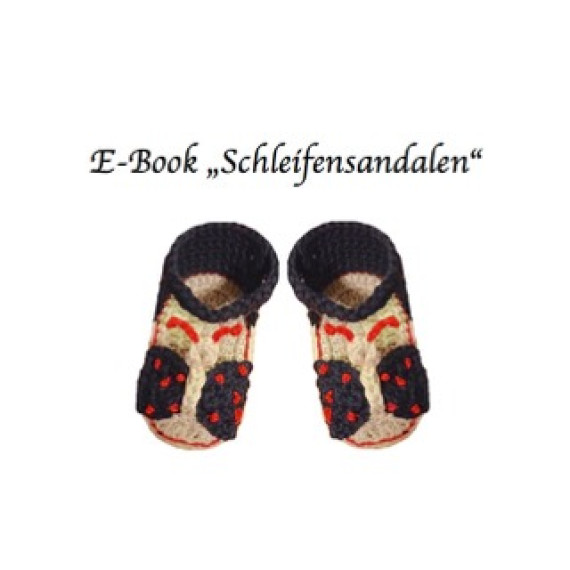 Ebook -  Häkelanleitung "Butterflies" Sandalen Gr.14-18