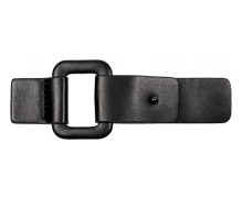 1 Gürtelschnalle - 52mm - Veno - Schwarz