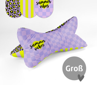 DIY-Nähset - Leseknochen - Neon Summer - Vibes - studio.mARTinchen - Velvet - abby and amy