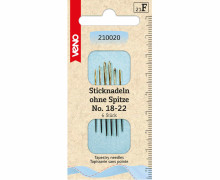 6 Sticknadeln ohne Spitze - No. 18-22 - veno