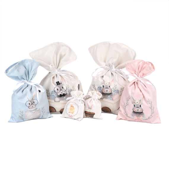 DIY-Nähset - 6 Geschenkbeutel - Set - Magic Easter - Velvet - abby and amy