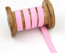 2 Meter Gummiband - Zugeschnitten -  Uni - 10mm - Babyrosa