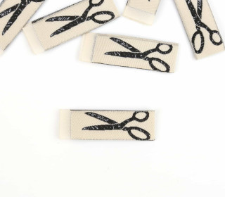 1 Label - Scissors - Klein - Beige