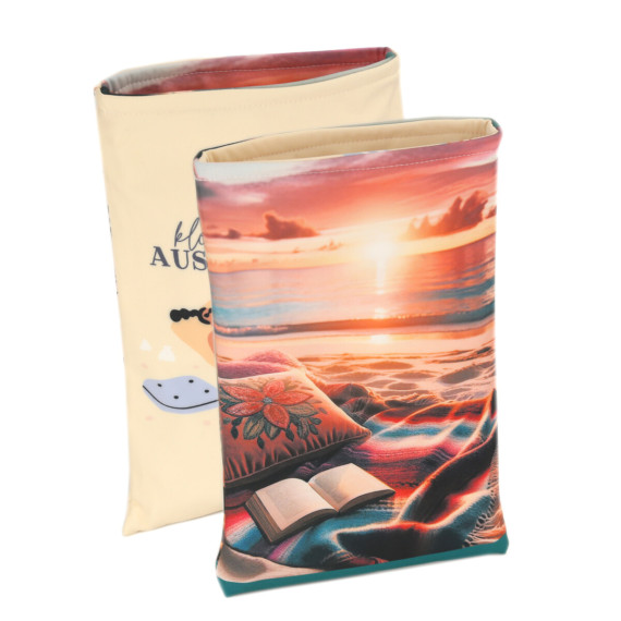 DIY-NÄHSET - Buchtasche - Lesereise - Kleine Auszeit - Softshell - abby and amy