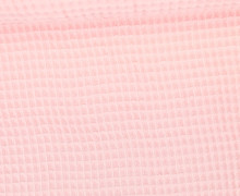 Waffel Piqué - Baumwolle - Rosa