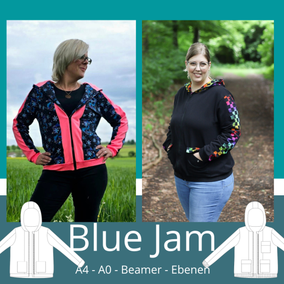 Sweatjacke BlueJam inkl. Beamerdatei