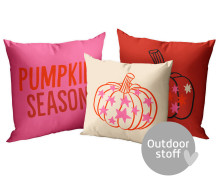 Kissenstoff - DIY - Kissen-Set - Pumpkin Season - Outdoorstoff - abby and amy