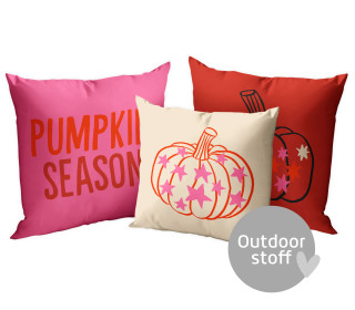 Kissenstoff - DIY - Kissen-Set - Pumpkin Season - Outdoorstoff - abby and amy