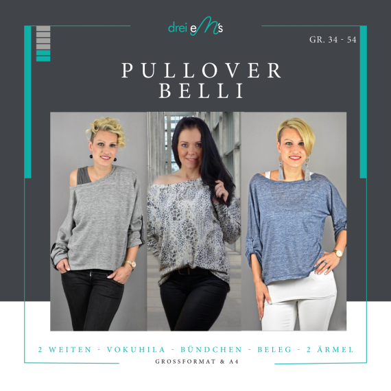 Ebook Pullover BELLI Gr. 34-54