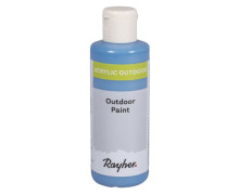 Acrylfarbe - 80ml - Outdoor - Wasserbasis - Rayher - Azurblau