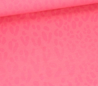 Bio-Sommersweat - French Terry - Safari - Wild XMas 2025 - Rosa - Hamburger Liebe