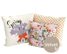 Kissenstoff - DIY - Kissen-Set - Spring Is Here - Velvet - Irene Pacha - abby and amy