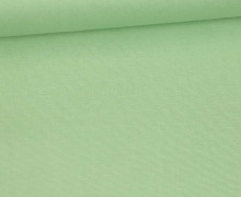 Canvas Stoff  - Feste Baumwolle - Uni - 140cm - Pastellgrün