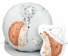 Kissenstoff - DIY - Kissen-Set - Igelfreunde - Treeebird - abby and me