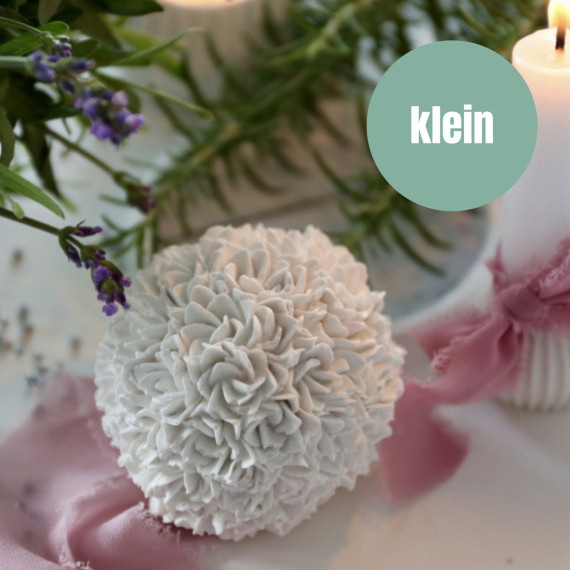 Silikon - Gießform - Kleine Blumenkugel - Allium/Zierlauch - Blüte - vielfältig nutzbar