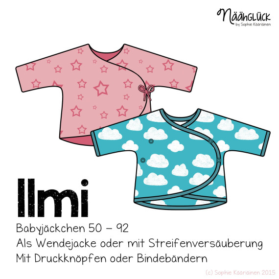 Näähglück Ilmi - Babyjäckchen & Wendejacke Gr. 50 - 92