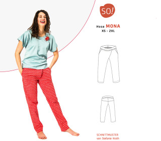 Ebook - Hose - MONA von SO Pattern | XS - 2XL
