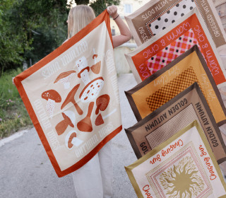 DIY-Nähset Tücher - Konfigurator - Herbst - personalisiert