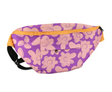 DIY-Nähset - BIG HipBag - Bauchtasche - I Love Flowers - Lilac - Cherry Picking - Outdoorstoff - abby and amy