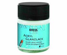 Acryl-Glanzlack auf Wasserbasis - 50ml - Schutz & Glanz - KREUL