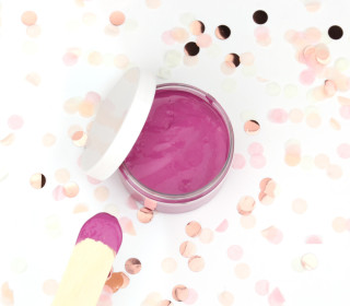 Siebdruckfarbe - Vibrant Violett - 100g - wasserbasiert - vegan - für Textil