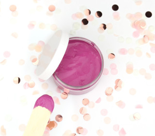 Siebdruckfarbe - Vibrant Violett - 100ml - wasserbasiert - vegan - für Textil