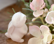 Silikon - Gießform - Kleiner Schnupperhasen - Mini - vielfältig nutzbar
