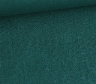 Ramie - Leinen - Naturfaser - Uni - Opalgrün