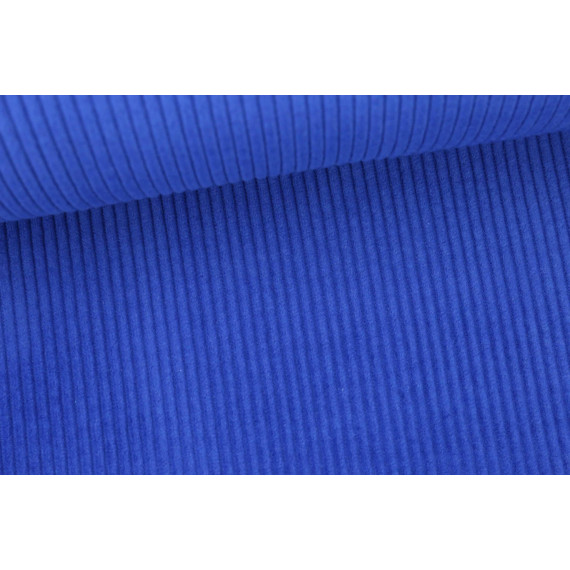 Cord mit breiter Struktur - Breitcord - Royalblau