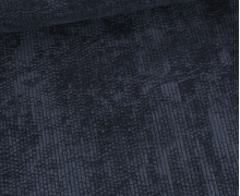 Cord - Breitcord - Weich - 230g - Uni - Stahlblau