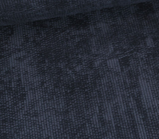 Cord - Breitcord - Weich - 230g - Uni - Stahlblau