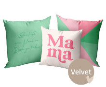 Kissenstoff - DIY - Kissen-Set - Mama - Expertin für Alles - Velvet - abby and amy