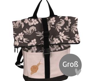 DIY-Nähset - Rucksack - Nepal - Herbstzauber - Schnecke - Lausemia Design Studio - abby and amy