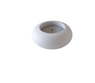 Silikon - Gießform - Teelichthalter - Kerzenhalter - Stumpenkerze - rund - vielfältig nutzbar